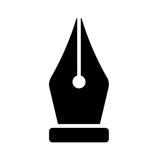 Pen tool used in Adobe graphic design software